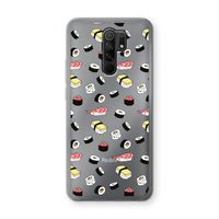 Sushi time: Xiaomi Redmi 9 Transparant Hoesje