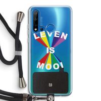 Het Leven Is Mooi: Huawei P20 Lite (2019) Transparant Hoesje met koord