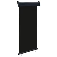 Balkonscherm 85x250 cm zwart