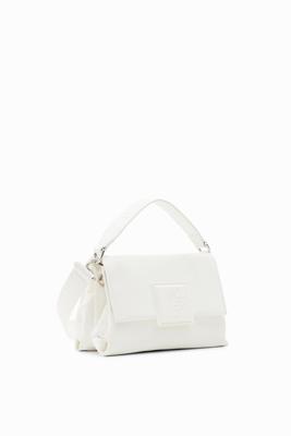 Kleine lakleren schoudertas - WHITE - U