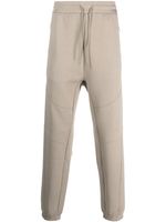 Emporio Armani pantalon de jogging en coton mélangé - Gris