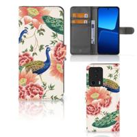 Telefoonhoesje | Met pasjeshouder | voor Xiaomi 13 Lite Pink Peacock