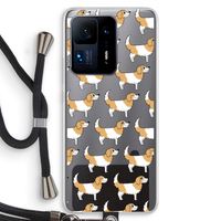 Doggy: Xiaomi Mi Mix 4 Transparant Hoesje met koord