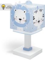 Dalber Kinderkamer tafellampBaby Jungle blauw - 63111NT
