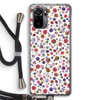 Planets Space: Xiaomi Redmi Note 10 Pro Transparant Hoesje met koord