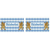 2x Oktoberfest vlaggen 90 x 150 cm