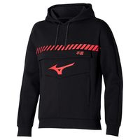 Mizuno Sergio Ramos 4 Hoodie Zwart Rood