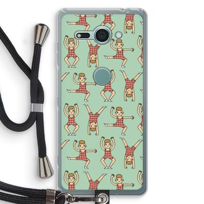 Gymboys: Sony Xperia XZ2 Compact Transparant Hoesje met koord