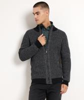 vest met zwarte boorden vest met zwarte boorden