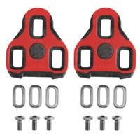 Exustar schoenplaatjes E-ARC11 7° anti-slip rood Exustar schoenplaatjes E-ARC11 7° anti-slip rood