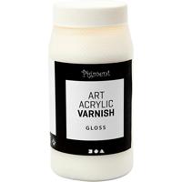 Creativ Company Art acrylic vernis, transparant glans, wit, 500 ml/ 1 doosje