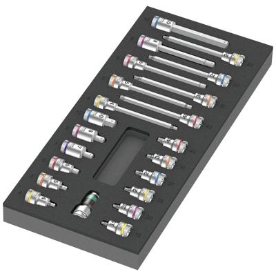 Wera 9723 05150113001 Torx, Inbus Zyklop-ratel 22-delig