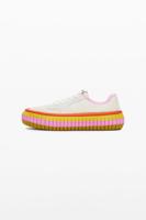 Sneaker met meerkleurige zool - BROWN - 38 Sneaker met meerkleurige zool - BROWN - 38