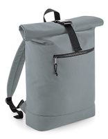 Atlantis BG286 Recycled Roll-Top Backpack - Pure-Grey - 32 x 44 x 13 cm