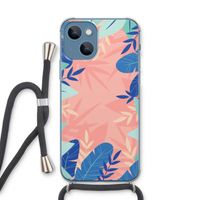 Tropisch: iPhone 13 Transparant Hoesje met koord