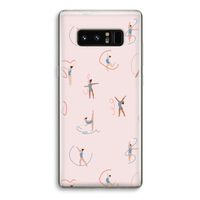 Dancing #3: Samsung Galaxy Note 8 Transparant Hoesje