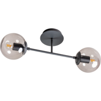 Plafondlamp Davina smoke