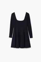 Kort zwierig jurkje - BLACK - M