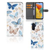 Telefoonhoesje met Pasjes voor Samsung Galaxy M14 Vlinder - thumbnail