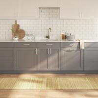 VidaXL Vloerkleed rechthoekig 70x300 cm bamboe lichtnaturel