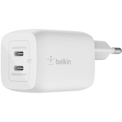 BoostCharge Pro 2-poorts USB-C GaN-wandlader met PPS, 65 W Oplader