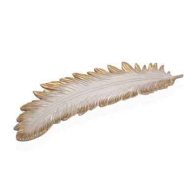 Tafeldecoratie Versa Wit Veer 19 x 3 x 60 cm