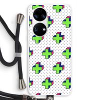 8-bit N°10: Huawei P50 Transparant Hoesje met koord