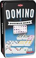 Selecta Tactic domino double nine spel in blik Selecta Tactic domino double nine spel in blik