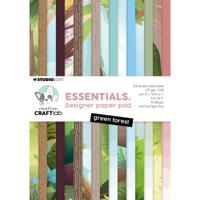 Creative Craftlab • designer paper pad green forest essentials