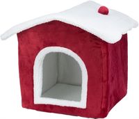 Trixie kattenmand huis rood / wit