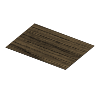 Houten patroon placemat