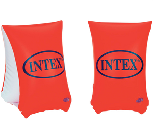 Intex 58641 drijflichaam voor zwembad & strand Zwart, Rood, Wit Patroon Zwemarmbandjes