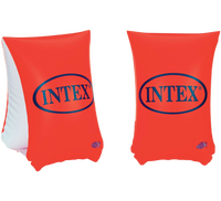 Intex 58641 drijflichaam voor zwembad & strand Zwart, Rood, Wit Patroon Zwemarmbandjes - thumbnail