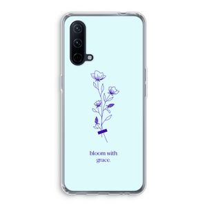 Bloom with grace: OnePlus Nord CE 5G Transparant Hoesje