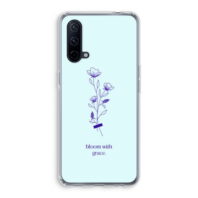 Bloom with grace: OnePlus Nord CE 5G Transparant Hoesje