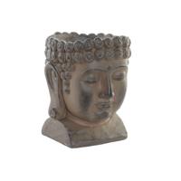 Grondlegger DKD Home Decor 26 x 25 x 30 cm Glasvezel Boeddha