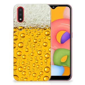 Samsung Galaxy A01 Siliconen Case Bier