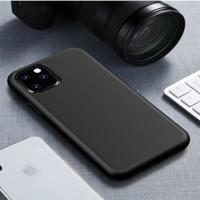 Starry Series schokbestendig stro materiaal + TPU beschermhoes voor iPhone XI 2019 (zwart)