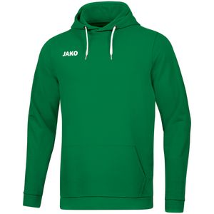 JAKO 6765 Sweater Met Kap Base  - Sportgroen - XL