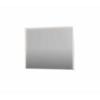 Spiegel INK SP19 100x4x80 cm incl. direct LED-Verlichting Rondom en Spiegelverwarming Mat Wit
