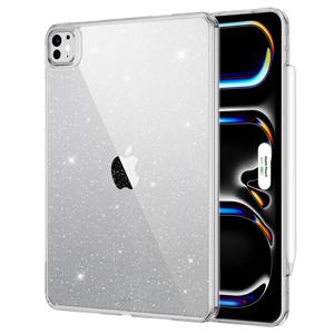 iPad Pro 13 (2024) Classic Hybrid Back Case Clear Shimmer