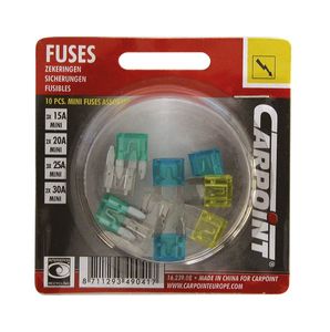 Minizekering assortiment 10st 1623908