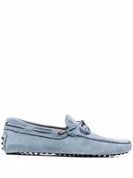 Tod's mocassins Gommino en daim - Bleu - thumbnail