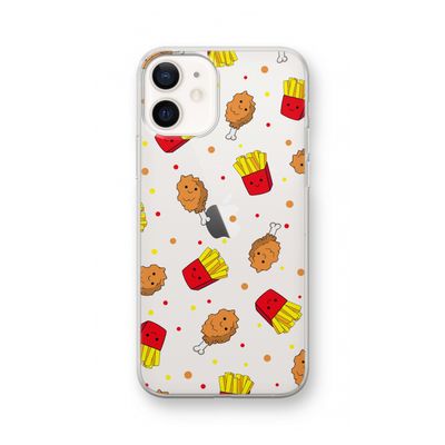 Chicken 'n Fries: iPhone 12 Transparant Hoesje