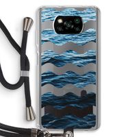 Oceaan: Xiaomi Poco X3 NFC Transparant Hoesje met koord