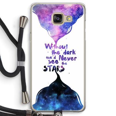 Stars quote: Samsung Galaxy A5 (2016) Transparant Hoesje met koord