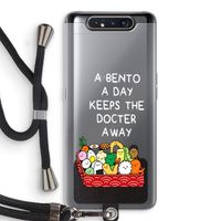 Bento a day: Samsung Galaxy A80 Transparant Hoesje met koord