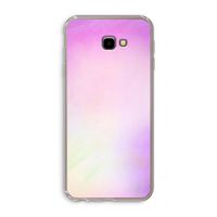 Flow mist pastel: Samsung Galaxy J4 Plus Transparant Hoesje