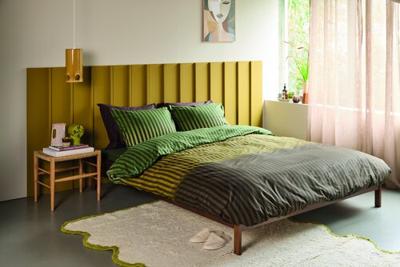 Beddinghouse Beddinghouse Dekbedovertrek Jonah Groen 200x200/220 cm