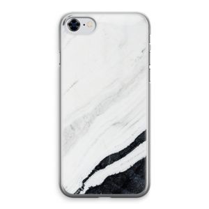 Elegante marmer: iPhone 8 Transparant Hoesje